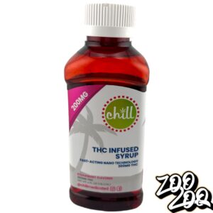 Chill Medicated 200mg Syrup **STRAWBERRY**