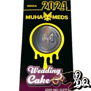 Muha Meds 2g Disposables **WEDDING CAKE** (indica)