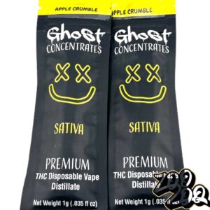 Ghost Concentrates 1g Disposables **APPLE CRUMBLE** (sativa)