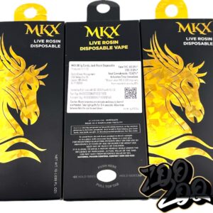 MKX (1g) LIVE ROSIN Disposable Vapes **CANDY JACK**