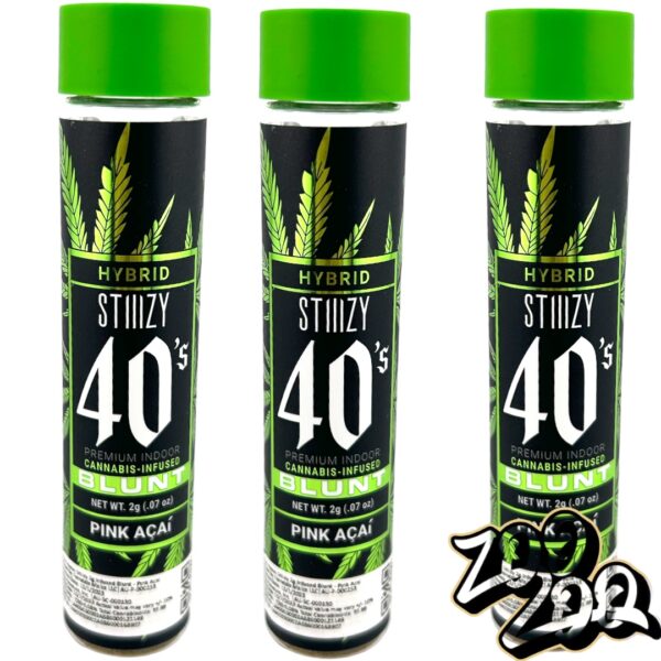 Stiiizy 40’s (2g) Blunts **PINK ACAI** (H) 35.89%