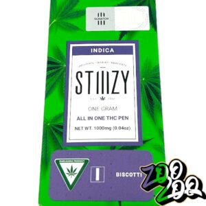 Stiiizy 40’s (1g) Disposables **BISCOTTI** (indica)