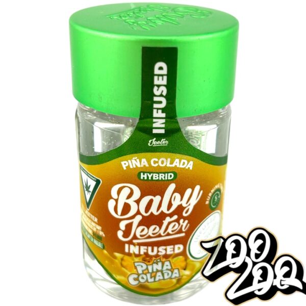 Baby Jeeter 5pk Pre-Rolls (0.5gEach) **PINA COLADA** (H) **Infused w/ Liquid Diamonds** 37.35%