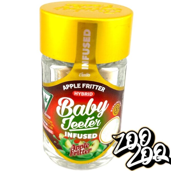 Baby Jeeter 5pk Pre-Rolls (0.5gEach) **APPLE FRITTER** (H) **Infused w/ Liquid Diamonds** 36.91%