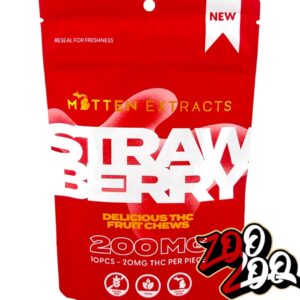 Mitten Extract 200mg Gummies **STRAWBERRY**