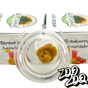 Craft Cannabis Rollganic 1g LIVE ROSIN **STRAWBERRY LEMONADE** 63.26%