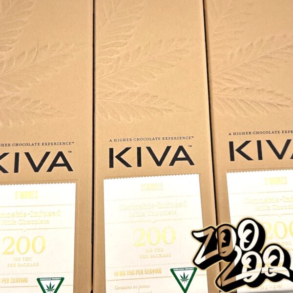 Kiva 200mg Chocolate Bars **SMORES**