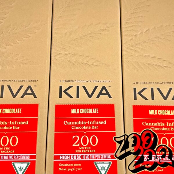 Kiva 200mg Chocolate Bars **MILK CHOCOLATE**