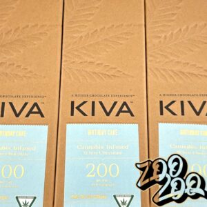 Kiva 200mg Chocolate Bars **BIRTHDAY CAKE**