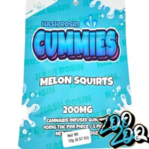 Cummies 200mg HASH ROSIN Gummies **MELON SQUIRTS**