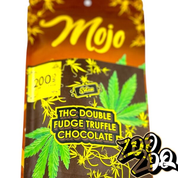 Mojo 200mg  Chocolate Bites **DOUBLE FUDGE TRUFFLE CHOCOLATE** (sativa)