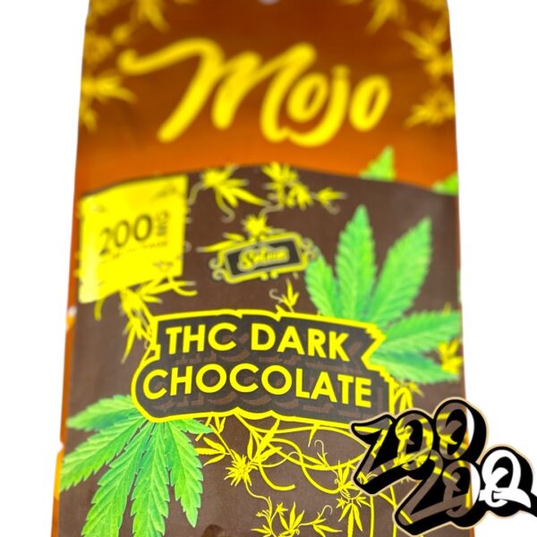 Mojo 200mg  Chocolate Bites **DARK CHOCOLATE** (sativa)