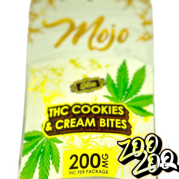 Mojo 200mg  Chocolate Bites **COOKIES N CREAM** (sativa)