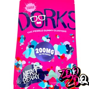 Dorks 200mg Nerd Gummies **NERD BERRY** (sativa)