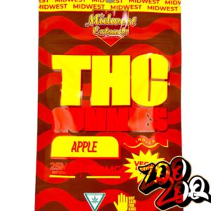 Midwest Extracts 200mg Gummies **APPLE** (indica)