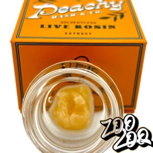 Peachy Hash & Co. 1g Solventless LIVE ROSIN **MAGIC MARKER** 85.78% (2g/$80)