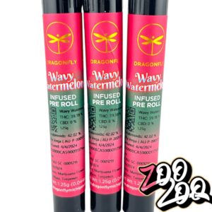 Dragonfly (1.25g) Infused Pre-Roll **WAVY WATERMELON**39.18%