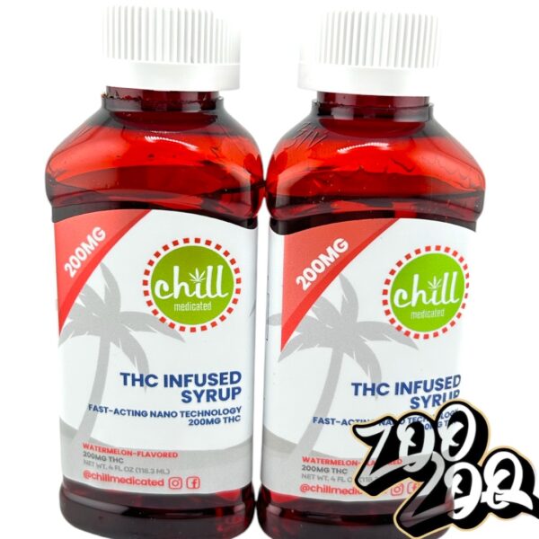 Chill Medicated 200mg Syrup **WATERMELON**