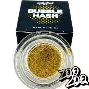 Uplifted Cannabis Co. 1g BUBBLE HASH ROSIN **CARBON FIBER** 65.7%