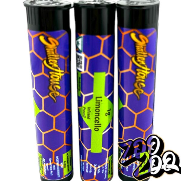 Shatter House 1g Distillate Infused Pre-Rolls **LIMONCELLO** 28.01%