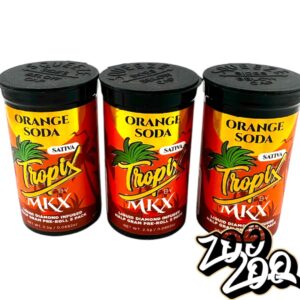 Tropix by MKX 5 Pack Liquid Diamond Infused Pre-Rolls **ORANGE SODA** (sativa) 37.93%