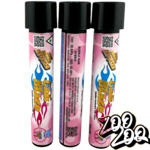 Cali Blaze (1.2g) Pre-Rolls Infused w/ Liquid Diamonds **BUBBLE GUM** (H)