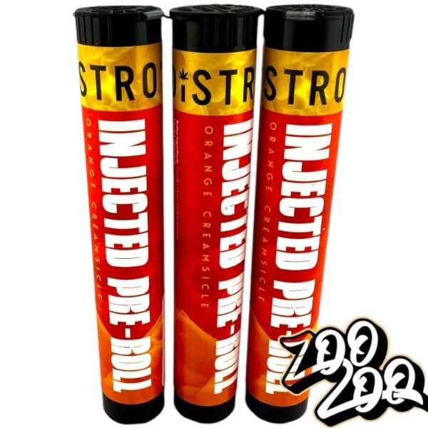 Distro 10 Injected 1.2g Pre-Rolls **ORANGE CREAMSICLE** 40.94%