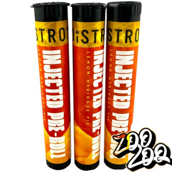 Distro 10 Injected 1.2g Pre-Rolls **LEMON MERINGUE PIE** 46.58%