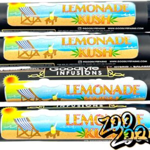 Good Lyfe (1g) Infused Pre-Rolls **LEMONADE KUSH** (hybrid) 39.58%