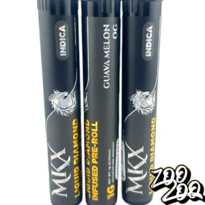 MKX 1g Liquid Diamond Infused Pre-Rolls **GUAVA MELON** (indicasativa)