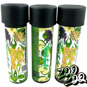 Cali Blaze Tarantula 3Pack Pre-Rolls 2/$50 infused w Liquid Diamonds & Kief **GREEN APPLE** (H) 45.17%