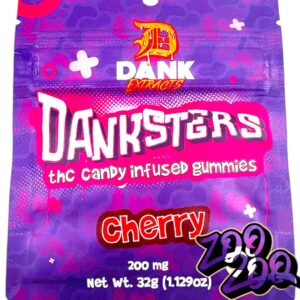 Dank Extracts 200mg Nerd Gummies **CHERRY**