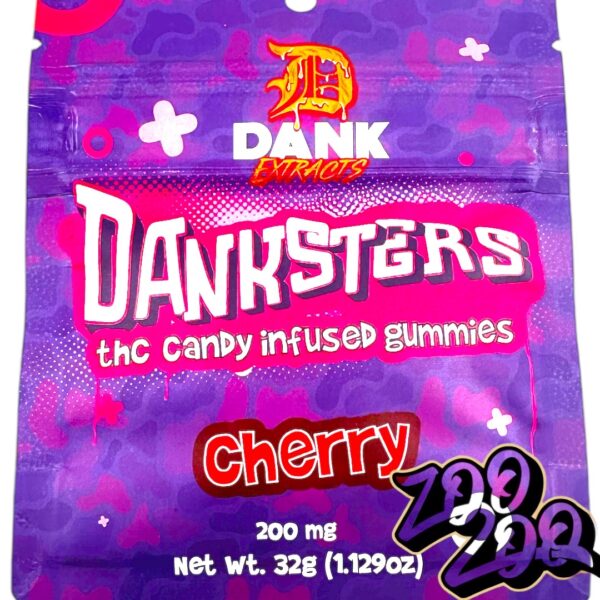 Dank Extracts 200mg Nerd Gummies **CHERRY**