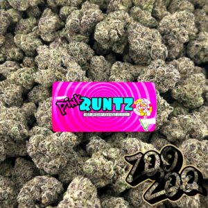 ZooZoo Farms 28g Artisan Flower **PINK RUNTZ** (Comes in Glass Jar)