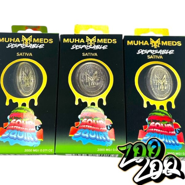 Muha Meds 2g Disposables **SOUR WATERMELON SQUIRT** (sativa)