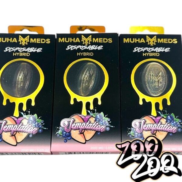 Muha Meds 2g Disposables **TEMPTATION** (hybrid)