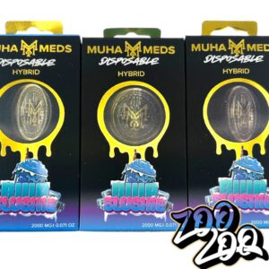 Muha Meds 2g Disposables **BLUE SLUSHIE** (hybrid)