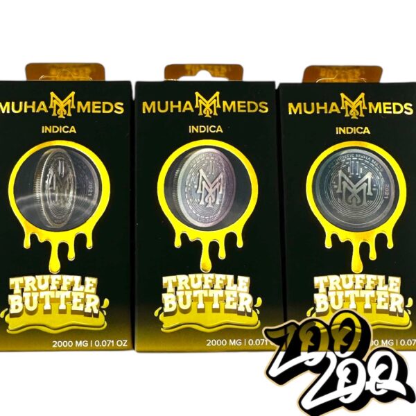 Muha Meds 2g Disposables **TRUFFLE BUTTER** (indica)