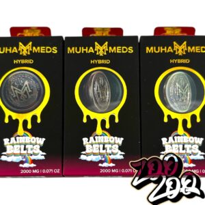 Muha Meds 2g Disposables **RAINBOW BELTS** (hybrid)