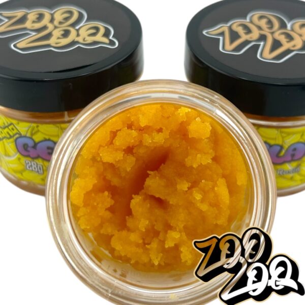 ZooZoo Live Resin (28g) BALLER BUCKET **BANANA GELATO**