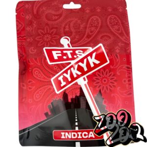 FTS I.Y.K.Y.K 28g Preroll Packs **LEMON CHERRY GELATO** 23.27% (Indica) (2/$60)