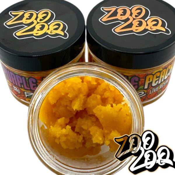 ZooZoo Live Resin (28g) BALLER BUCKET **PURPLE PEACH PIE**