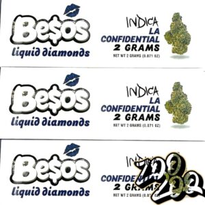 Besos 2g Liquid Diamond Disposables **LA CONFIDENTIAL** (I)