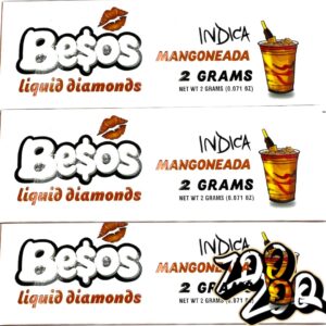 Besos 2g Liquid Diamond Disposables **MANGONEADA** (I)