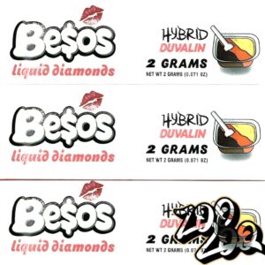 Besos 2g Liquid Diamond Disposables **DUVALIN** (H)