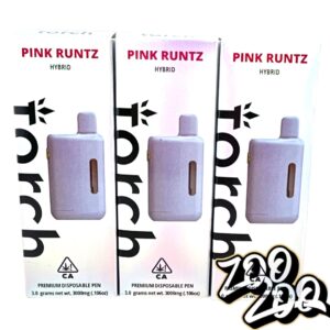 Torch 3g Disposables with Live Resin Diamonds **PINK RUNTZ** (H)