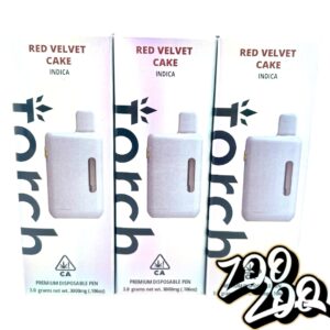 Torch 3g Disposables with Live Resin Diamonds **RED VELVET CAKE** (I)