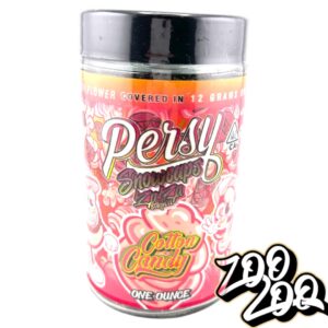 Persy Snowcaps 28g THCA Diamond Infused Flower  **COTTON CANDY**