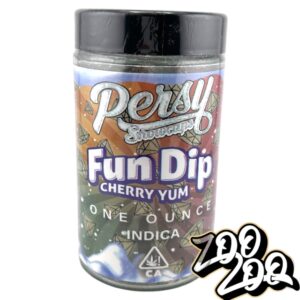 Persy Snowcaps 28g THCA Diamond Infused Flower  **FUN DIP CHERRY YUM**