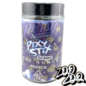 Persy Snowcaps 28g THCA Diamond Infused Flower  **PIXY STIX GRAPE**